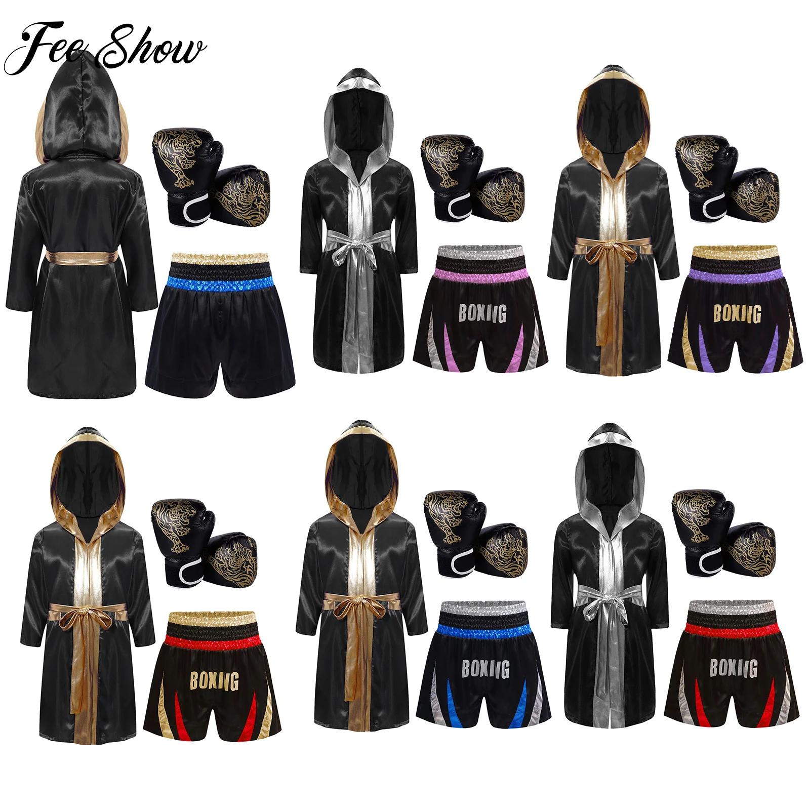 Boxing Glove Set - أطفال بنين بنات الملاكمة رداء التدريب