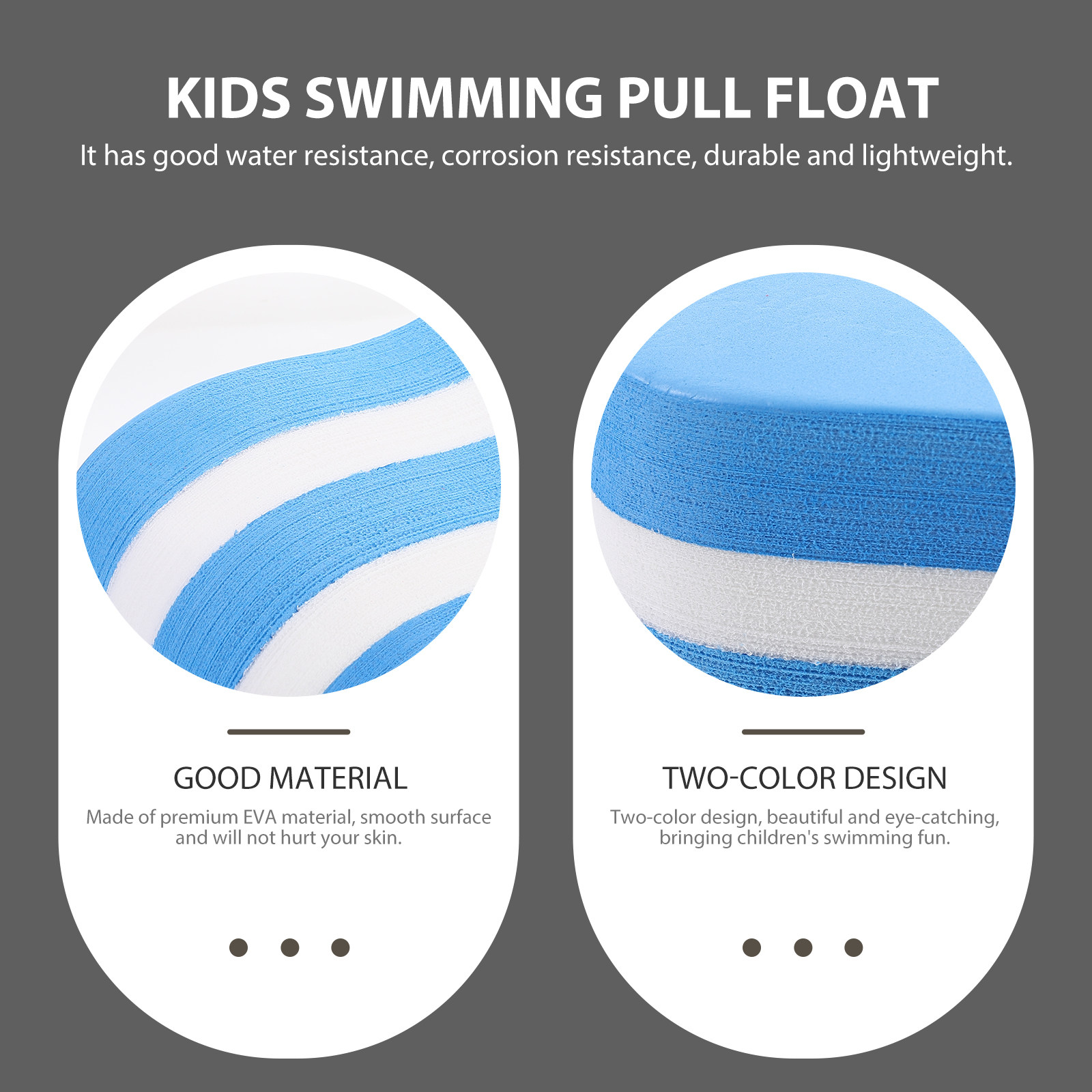 Pull Buoy Swimming - عوامة سباحة إيفا فاخرة للأطفال والكبار،