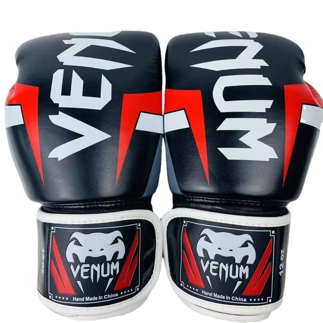 Boxing Glove Set - قفازات الملاكمة من الجلد الصناعي، قفازات