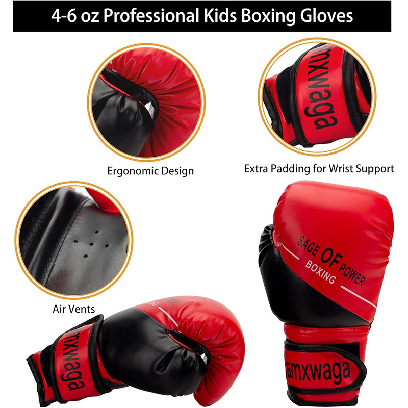 مجموعة قفازات الملاكمة 3 في 1  - مراجعة Boxing Glove Set وسعره