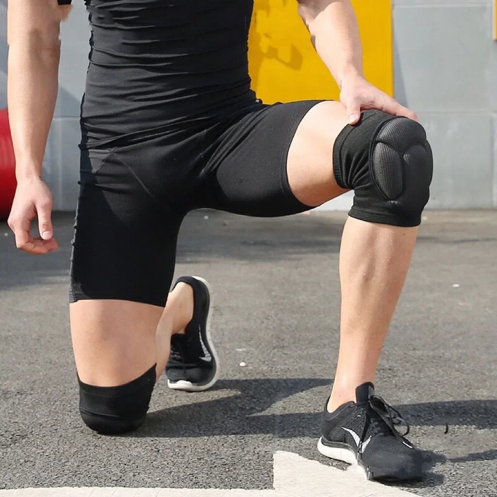 1 زوج واقية منصات الركبة سميكة - مراجعة Volleyball Knee Pad وسعره
