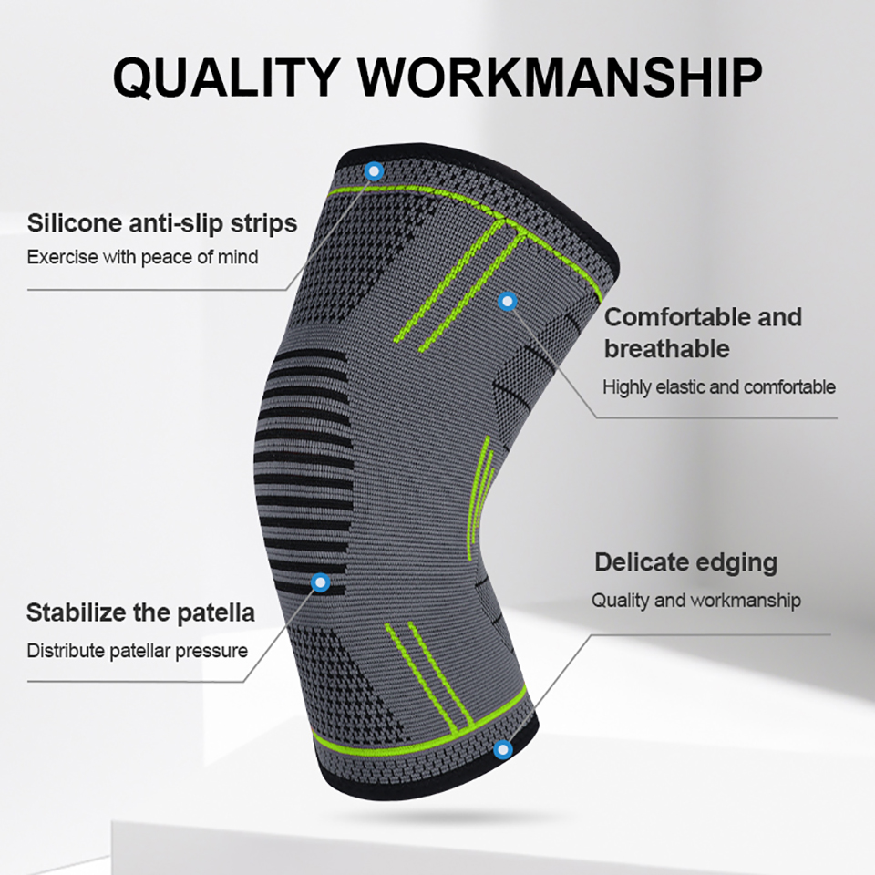 1 قطعة منصات الركبة المرنة سيل - مراجعة Volleyball Knee Pad وسعره