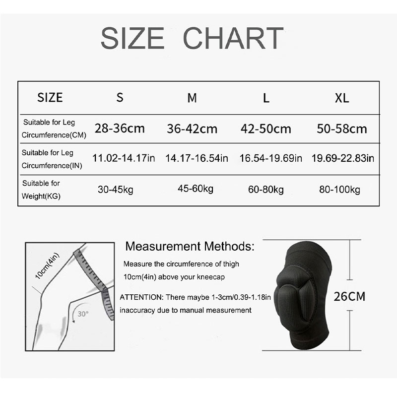 1 زوج/2 قطعة منصات الركبة سماك - مراجعة Volleyball Knee Pad وسعره