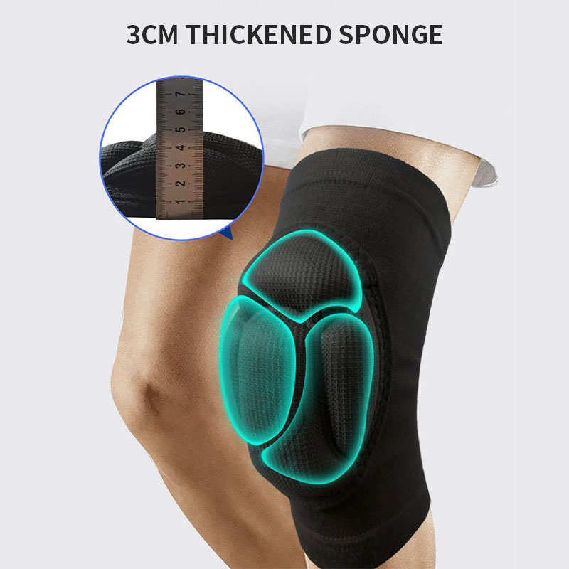 1 زوج/2 قطعة منصات الركبة سماك - مراجعة Volleyball Knee Pad وسعره