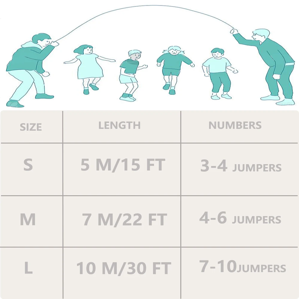 حبل قفز طويل من ZHUOHUA بطول 5 - مراجعة Jump Rope Double Dutch وسعره