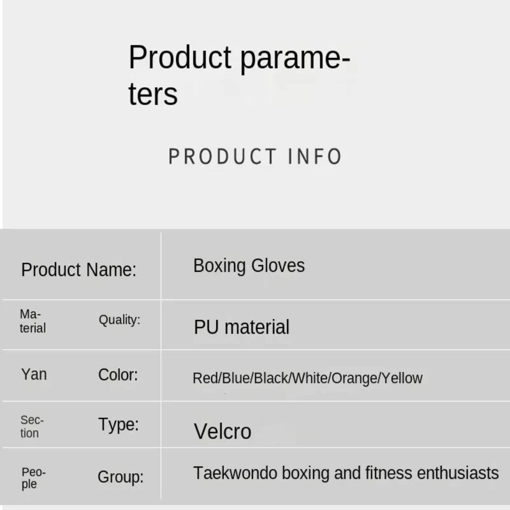 6/8/10/12/16Oz الاطفال الكبار  - مراجعة Boxing Glove Set وسعره