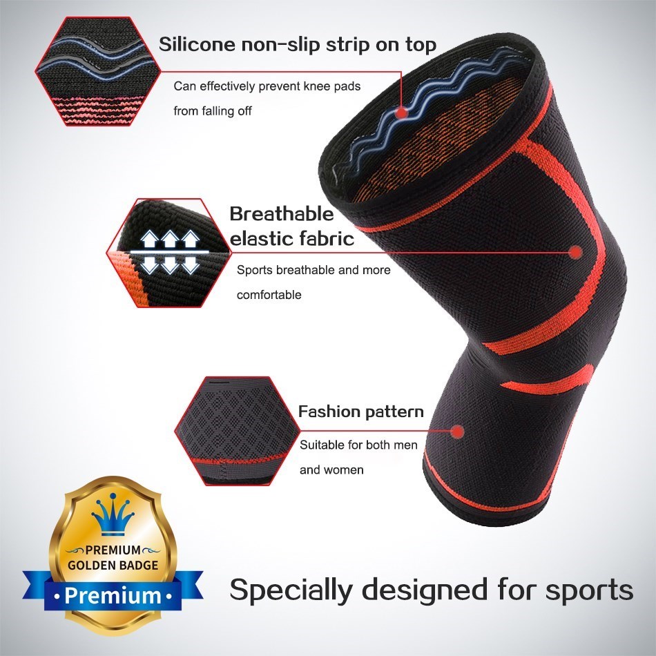 Wosuir 1 قطعة منصات الركبة مرن - مراجعة Volleyball Knee Pad وسعره