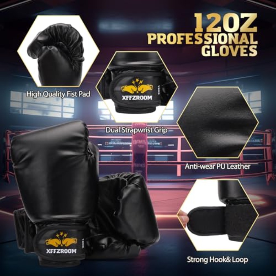كيس ملاكمة للبالغين بطول 4 أقد - مراجعة Boxing Glove Set وسعره